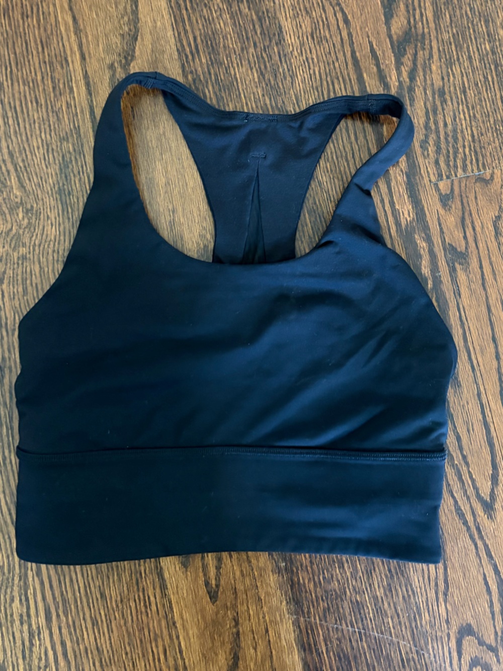 lululemon athletica Black Racerback Sports Bra